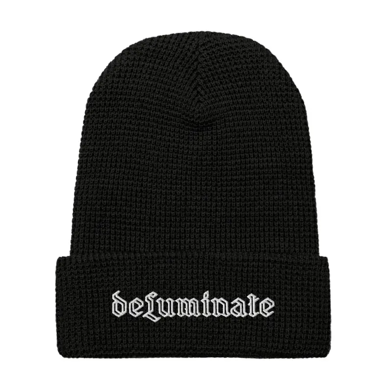 Gothic Logo Waffle Beanie